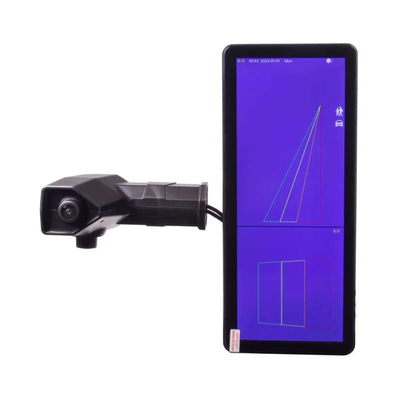 AHD kamerový set s monitorem 12,3", dvojitá kamera na rameni, DVR, levá strana sv125AHDMRL