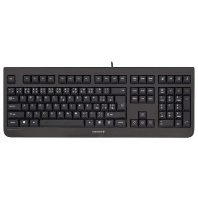 CHERRY klávesnice KC 1000, drátová, USB, CZ+SK layout, černá JK…