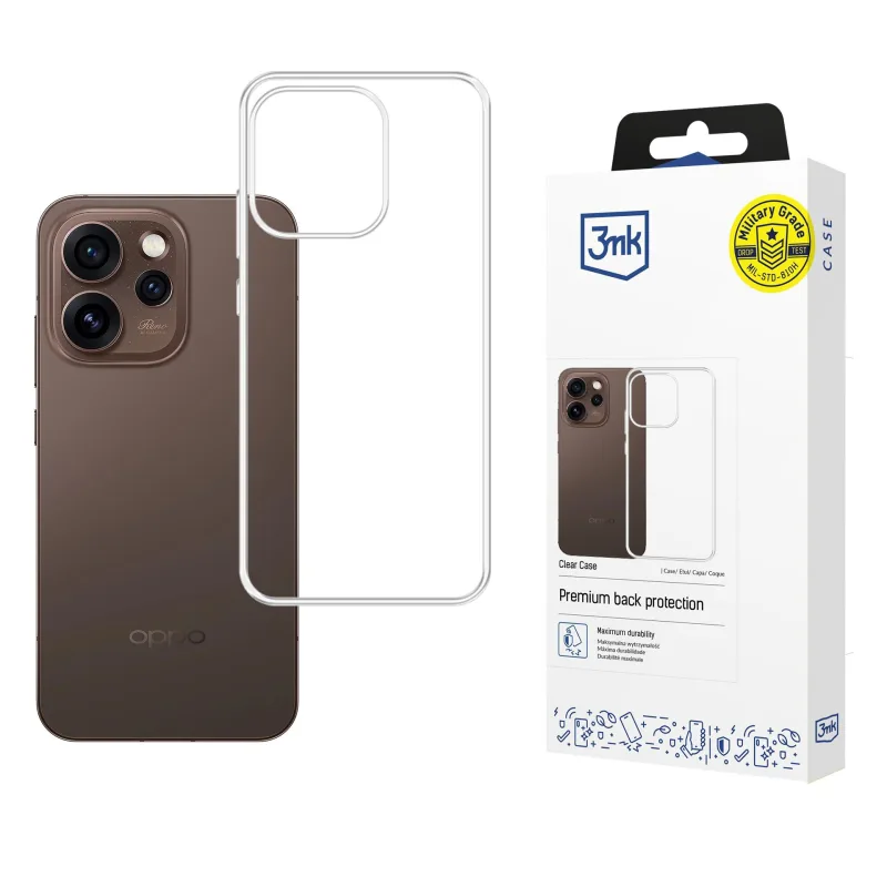 3mk ochranný kryt Clear Case pro Oppo Reno 15 Pro 5G (CPH2813)…