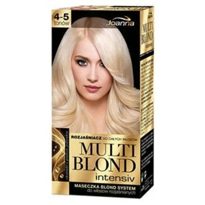 JOANNA Multi Blond Intenziv - intenzívny zosvetľovač na vlasy s keratínom - zosvetlenie 4-5 odtieňov