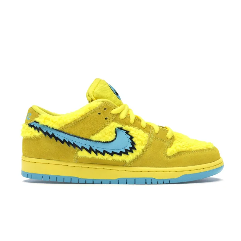 Nike SB Dunk Low Grateful Dead Bears Opti Yellow - 43