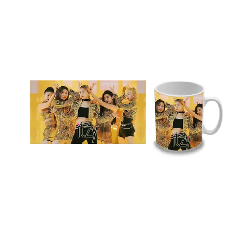 Itzy - Yellow Poster (hrnček)