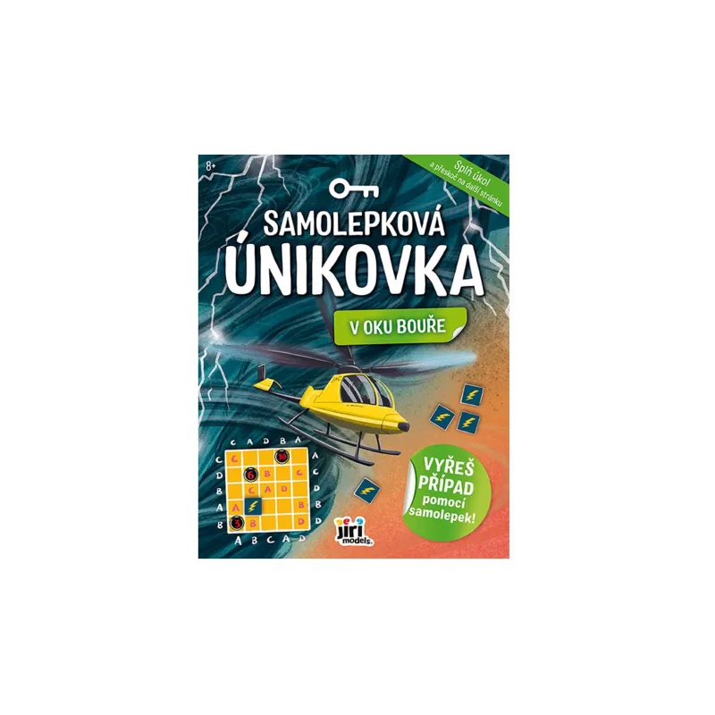 Jiri Models Nálepková únikovka V oku búrky 20x26cm SK verzia