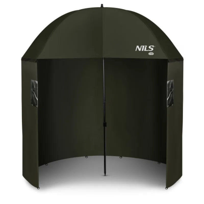 Rybářský deštník NILS Camp NC4702 s bočnicí, výška 220 cm