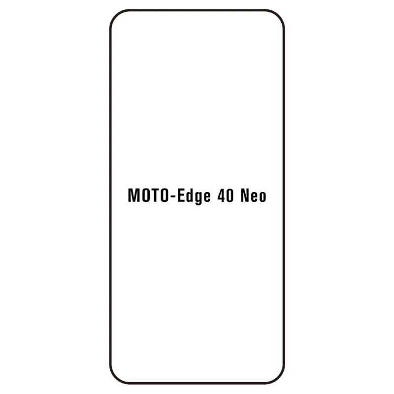 Sunshine Motorola Edge 40 Neo Predná Hydrogél ochranná fólia Strih: Kompatibilná s krytom, Typ fólie: Číra