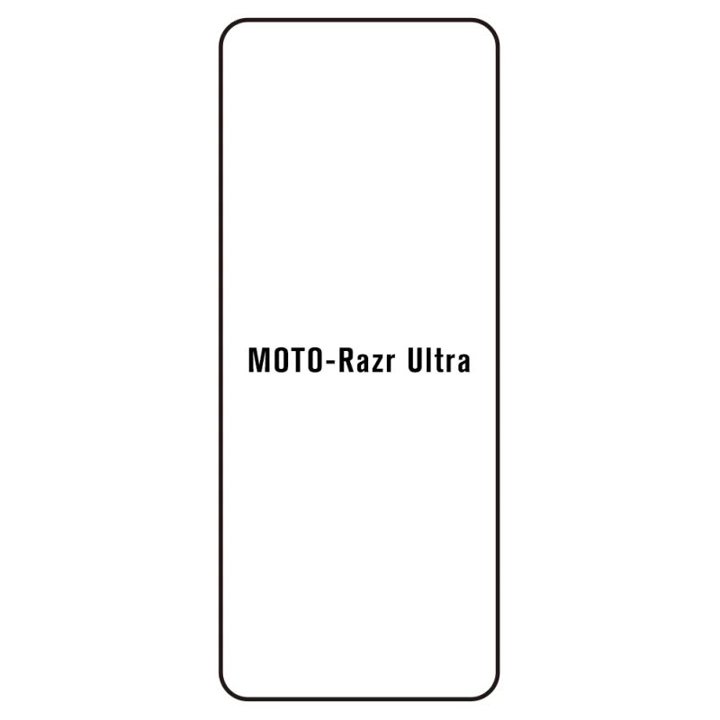 Sunshine Motorola Razr Ultra 2025 Predná Hydrogél ochranná fólia Strih: Predná 1, Typ fólie: Číra