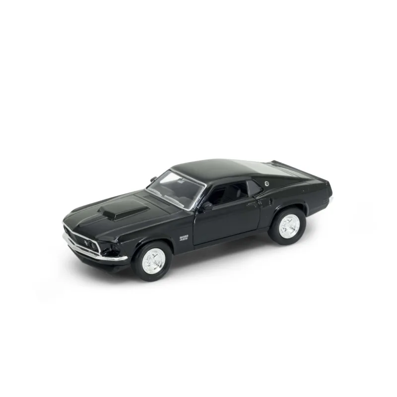Welly Welly Ford Mustang Boss 429 (1969) 1:34 čierna