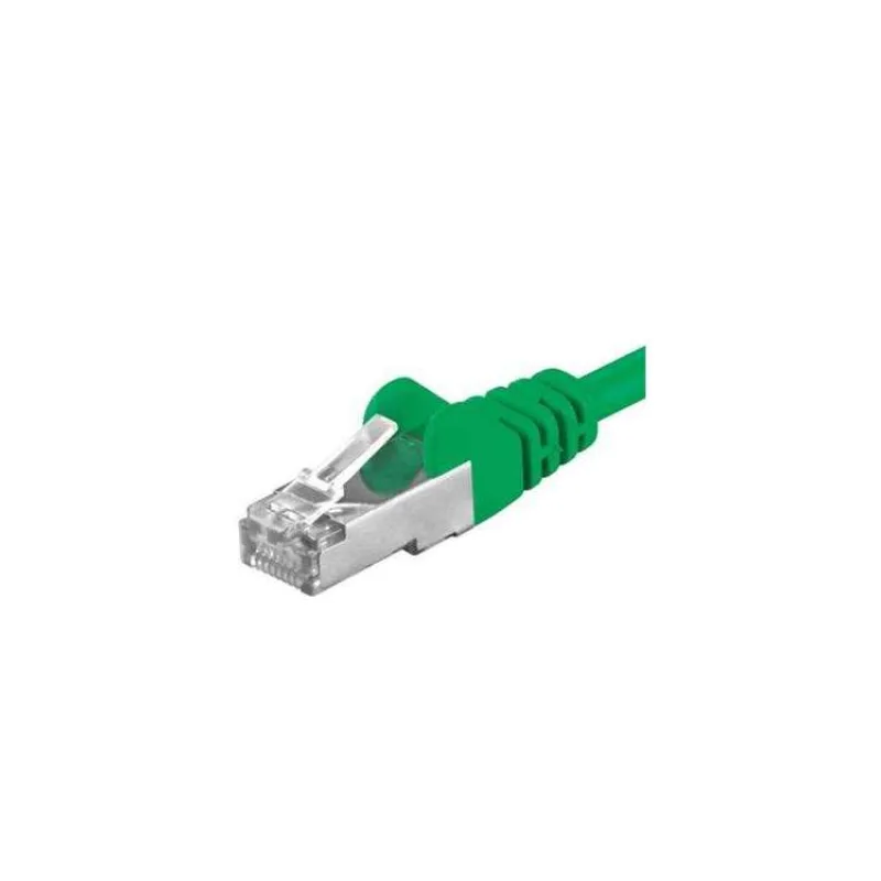 Premiumcord Patch kabel CAT6a S-FTP, RJ45-RJ45, AWG 26/7 5m zelený (sp6asftp050G)