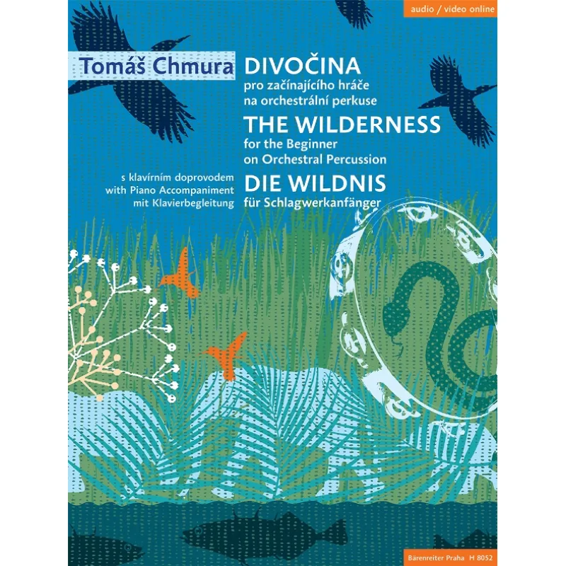 Bärenreiter Divočina pro začínajícího hráče na orchestrálním perkuse s klavírním doprovodem