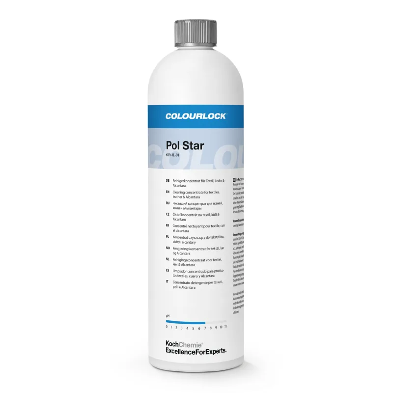 COLOURLOCK Pol Star - Čistič kože, textílií a alcantary 1L