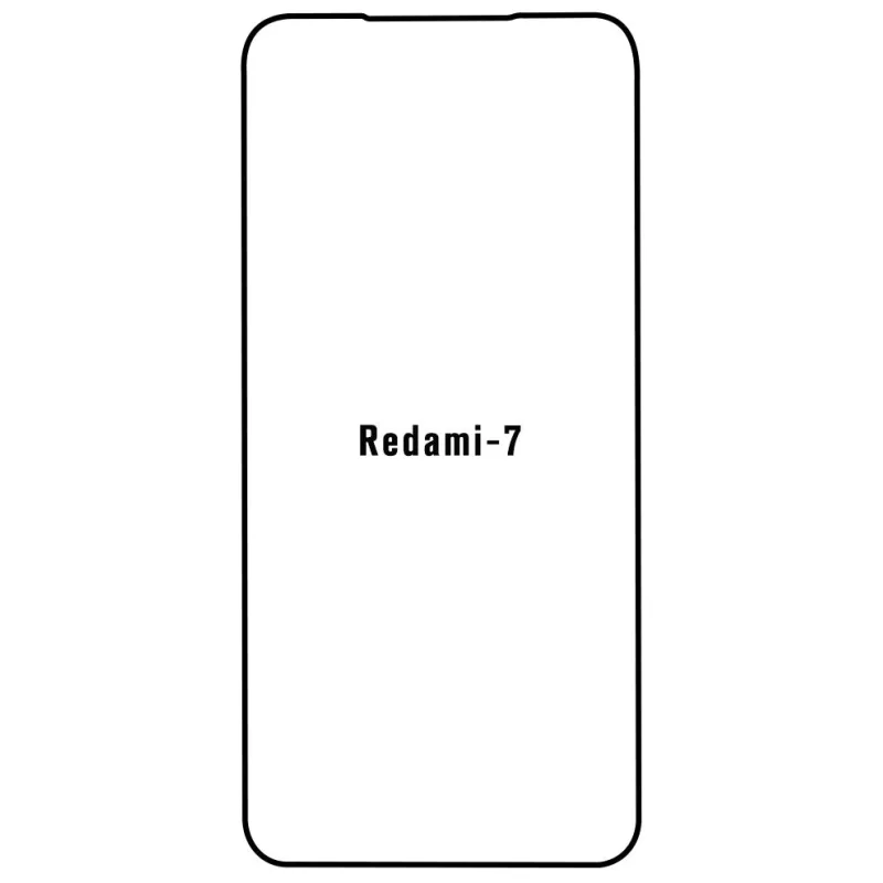 Sunshine Xiaomi Redmi 7 Predná Hydrogél ochranná fólia Strih: Predná 2, Typ fólie: Číra