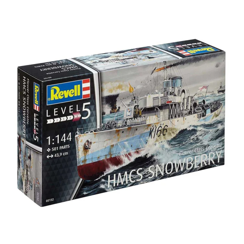 Revell Plastic ModelKit loď 05132 - Flower Class Korveta (early) (1:144)