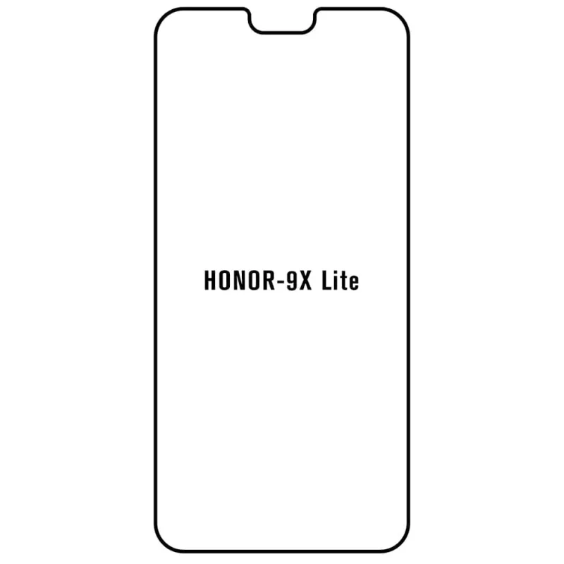 Sunshine Honor 9X Lite Predná Hydrogél ochranná fólia Strih: Kompatibilná s krytom, Typ fólie: Číra