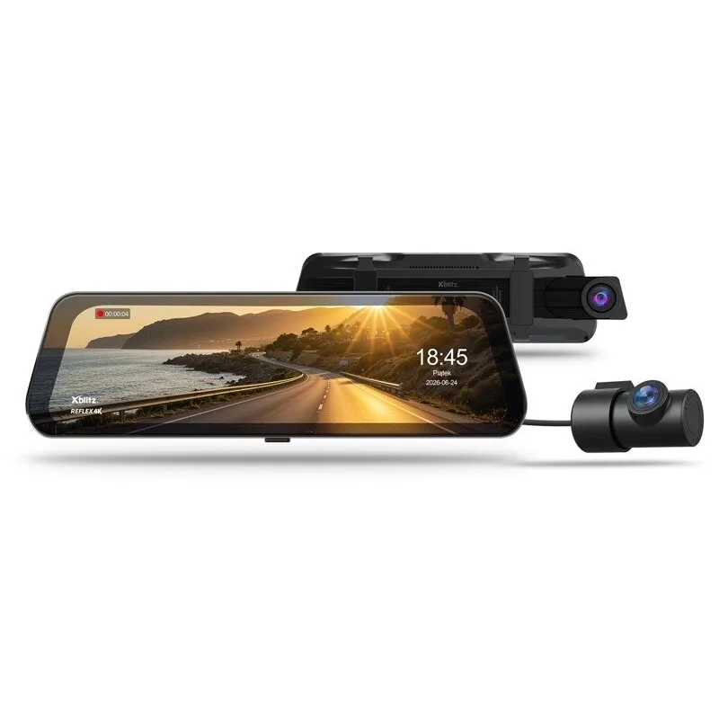 Kamera do auta Xblitz REFLEX 4K Professional Rearview Dash Cam DC035