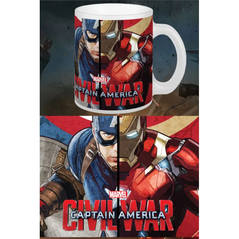 Captain America Civil War hrnček Choose Your Side
