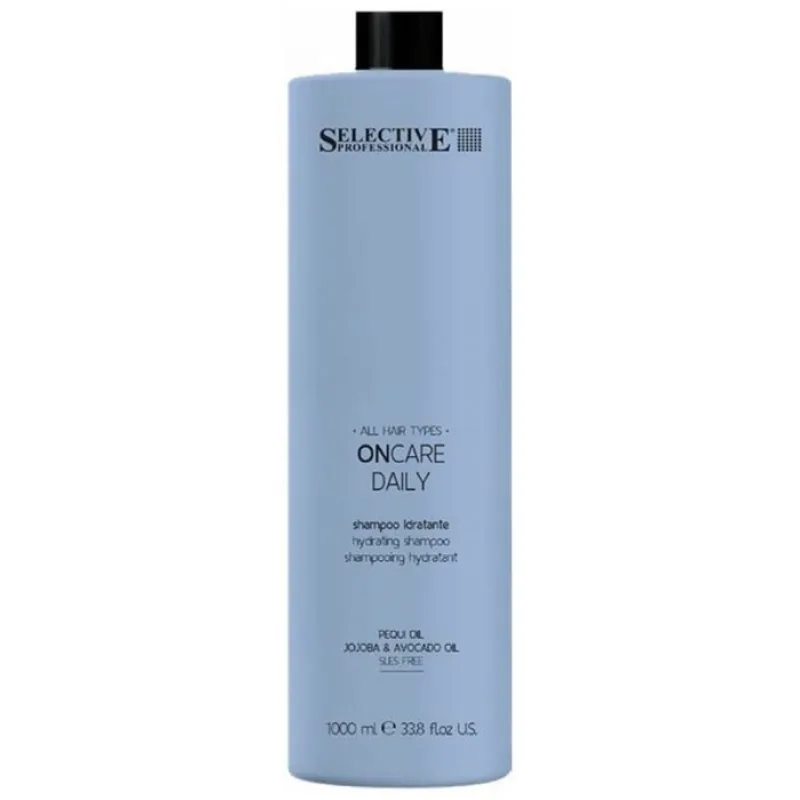 SELECTIVE ONcare Daily Hydration Shampoo 1000ml - hydratační šampón pro suché vlasy