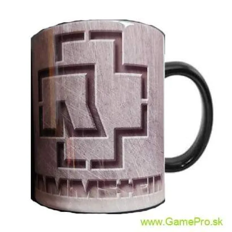 Rammstein hrnček Silver Logo