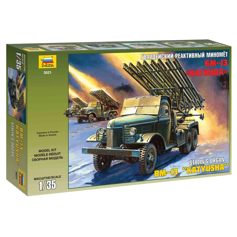 Zvezda Model Kit military 3521 - BM-13 Kaťuša (1:35)