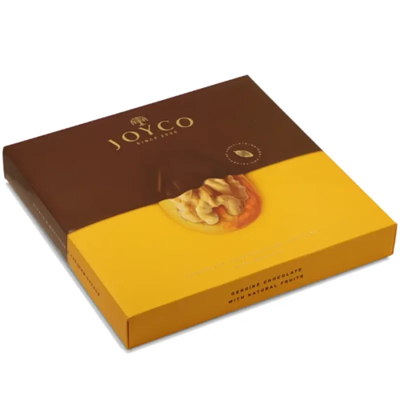 Sušené marhule v čokoláde s vlašskými orechmi - 150 g