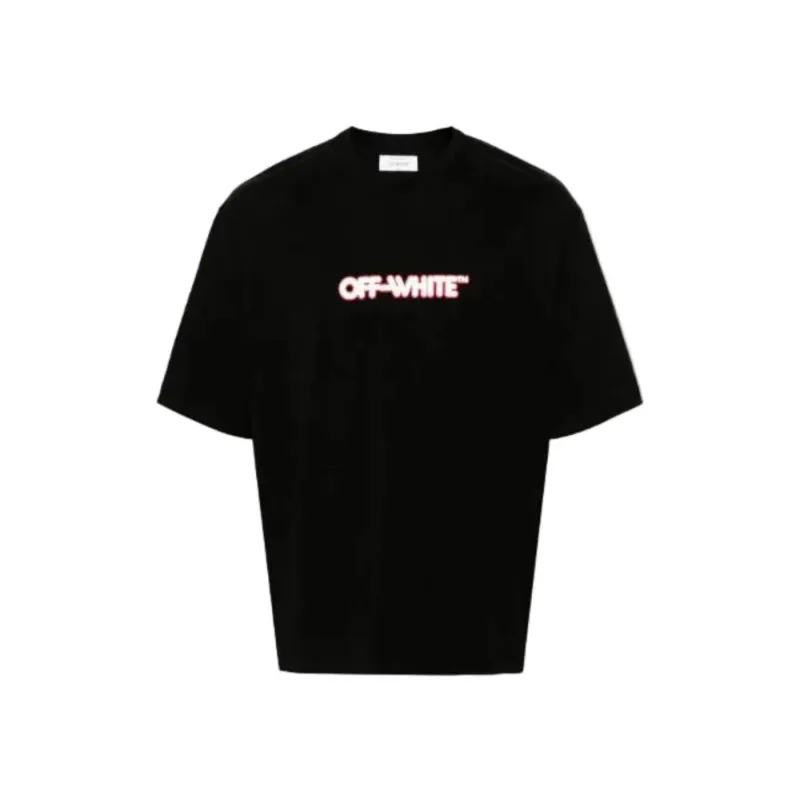 Off White Logo T-Shirt Black - XL