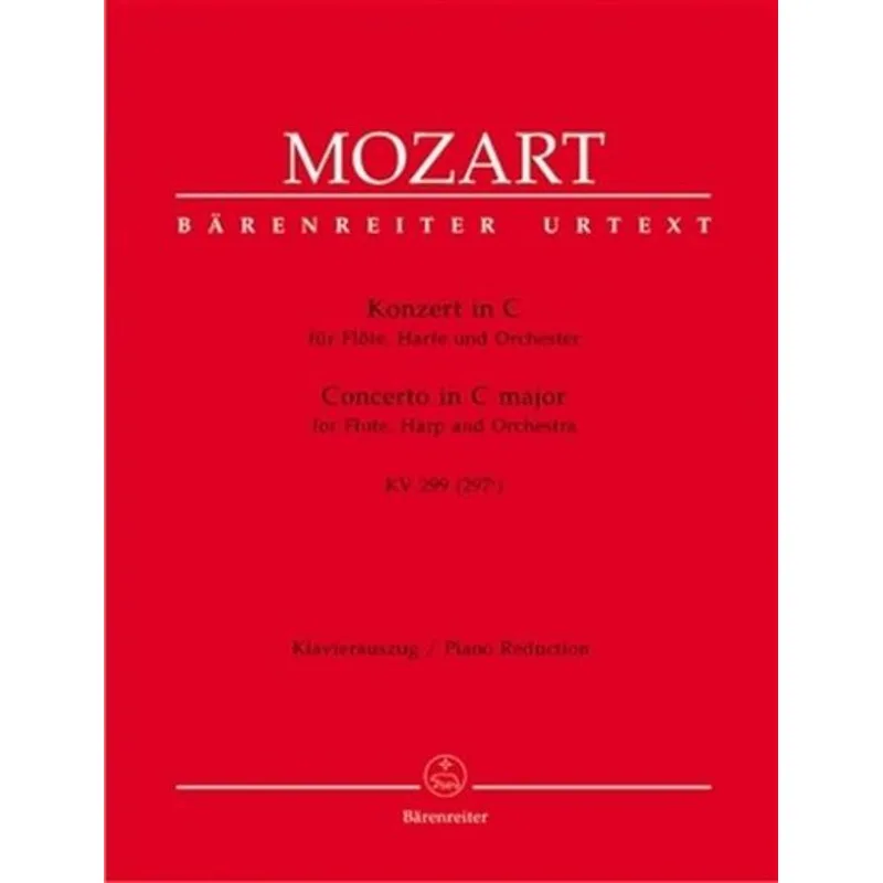 Bärenreiter Koncert pro flétnu, harfu a orchestr C dur, K. 299 (297c)
