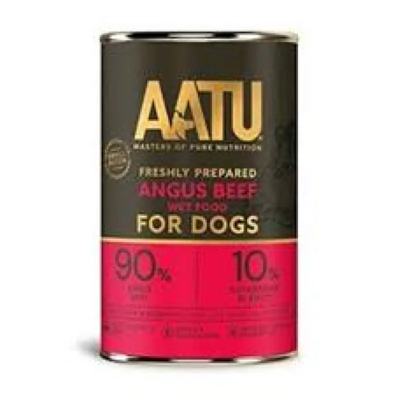 AATU Dog Beef Angus konz. 400 g - exp. 09/25 - 1ks skladem