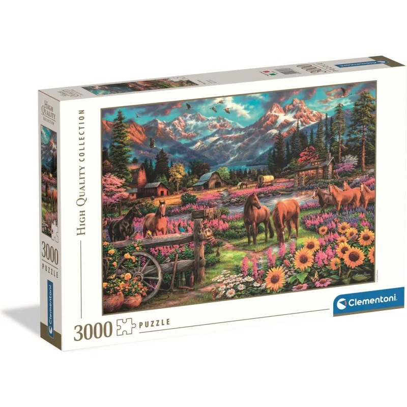 Puzzle Clementoni 3000 dielikov Slobodne sa túlať