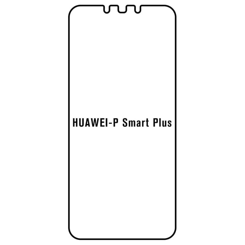 Sunshine Huawei P Smart Plus 2018 Predná Hydrogél ochranná fólia Strih: Predná 1, Typ fólie: Číra