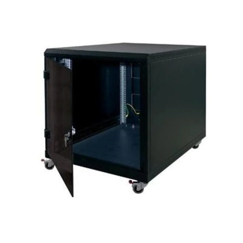 TRITON 19" kontejner.rozvaděč 12U,hl.1000mm,nosnost 200kg černý RCA-12-A61-BAX-A1