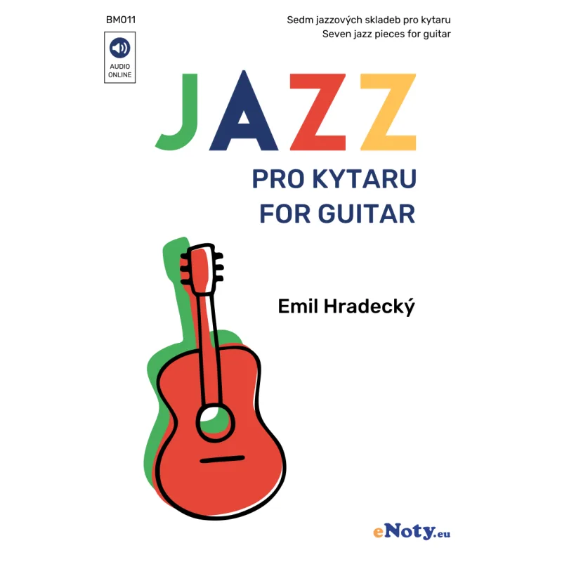 eNoty Jazzové skladby pro kytaru + CD