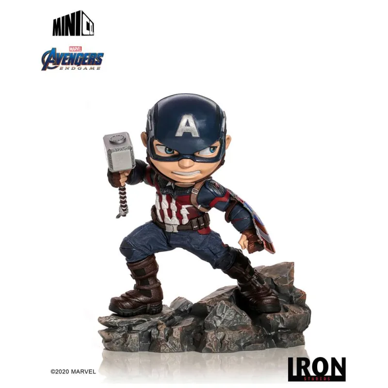 Avengers Endgame Mini Co. PVC socha Captain America 15 cm