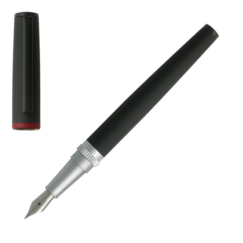 HUGO BOSS Plniace pero Gear, čierne, HSG8022A