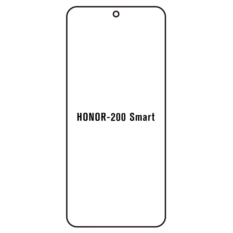 Sunshine Honor 200 Smart Predná Hydrogél ochranná fólia Strih: Kompatibilná s krytom 2, Typ fólie: Proti modrému svetlu