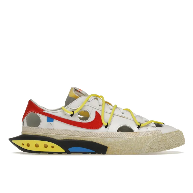 Nike Blazer Low Off-White University Red - 42.5