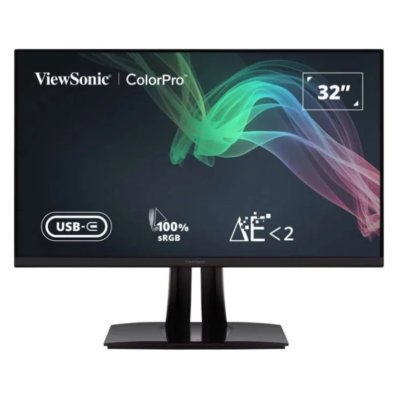 Viewsonic VP3256-4K 32"W IPS/3840x2160/20M:1/5ms/350 cd/2xHDMI/DP/USB-C/3xUSB/VESA/Repro/Pivot/Nastavitelný (VP3256-4K)