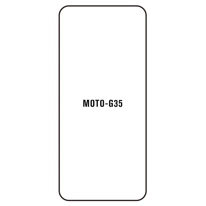 Sunshine Motorola G35 Predná Hydrogél ochranná fólia Strih: Predná 1, Typ fólie: Anti-Spy (Privacy)