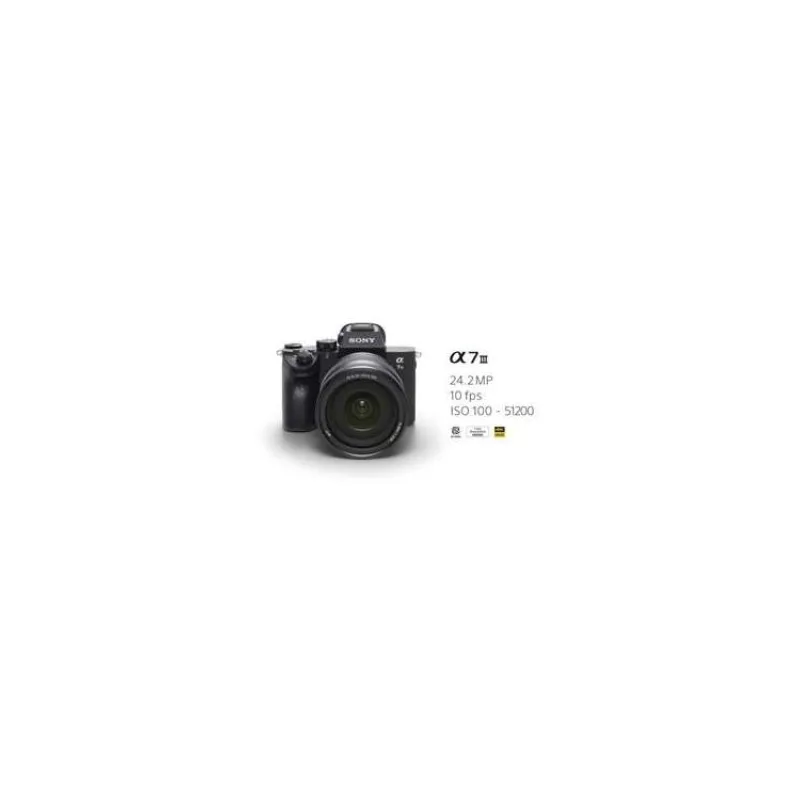 SONY ILCE-7M3 - 24,2 MP - Body s bajonetem E a snímačem Full-Frame + 28–70mm (ILCE7M3KB.CEC)