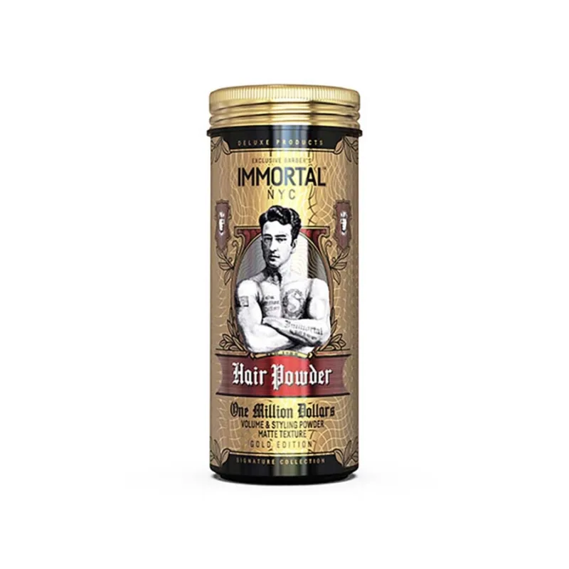 Stylingový púder na vlasy IMMORTAL NYC One million dollars Hair powder 20 g