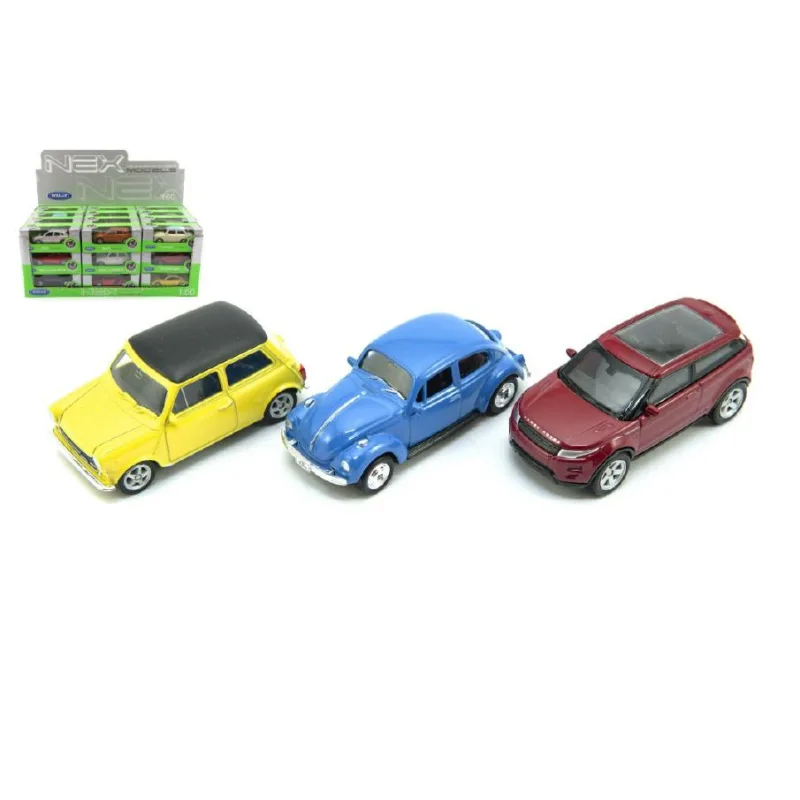 Teddies Auto Welly mini kov 7cm asst 12 druhov