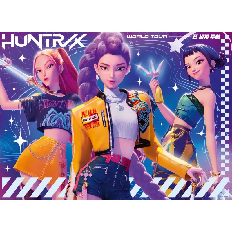 Ravensburger Kpop Demon Hunters 4x100 dielikov