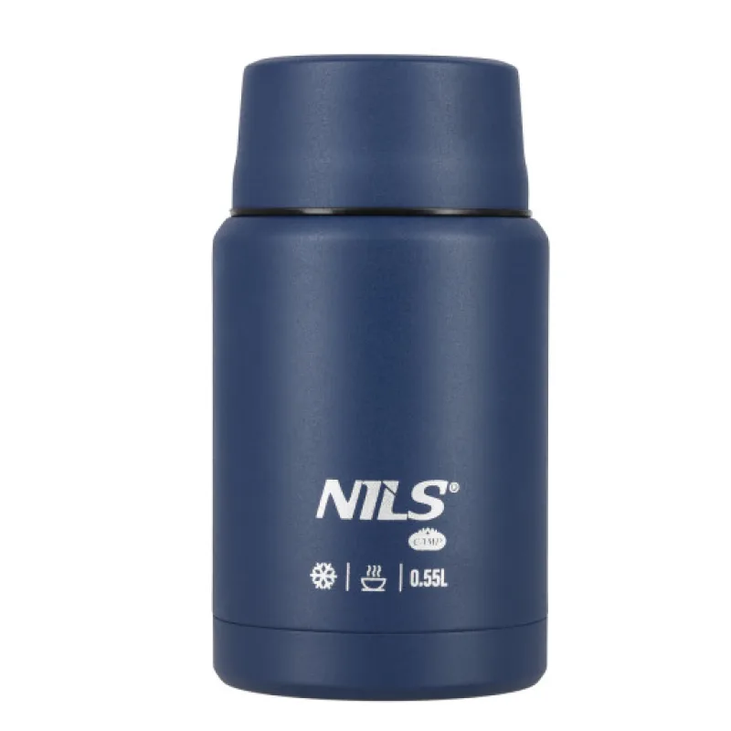 Termoska na jídlo NILS Camp NC3807, modrá, 550 ml