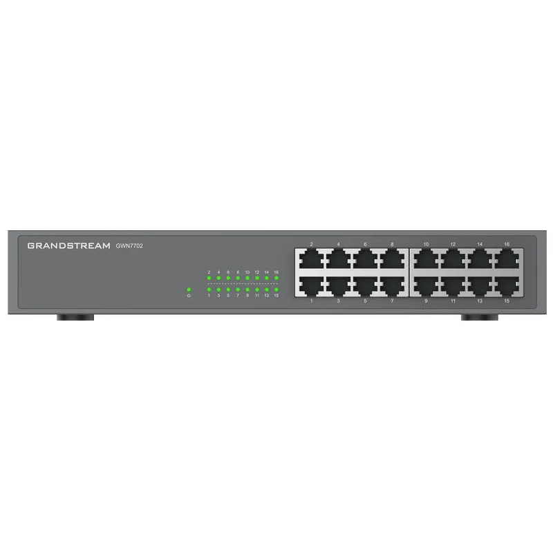 Grandstream GWN7702 Unmanaged Network Switch, 16 portů GWN7702