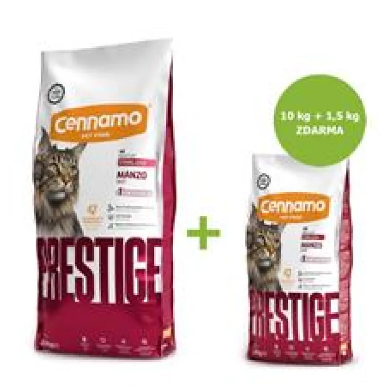Prestige Cat Sterilized Beef 10kg + 1,5kg