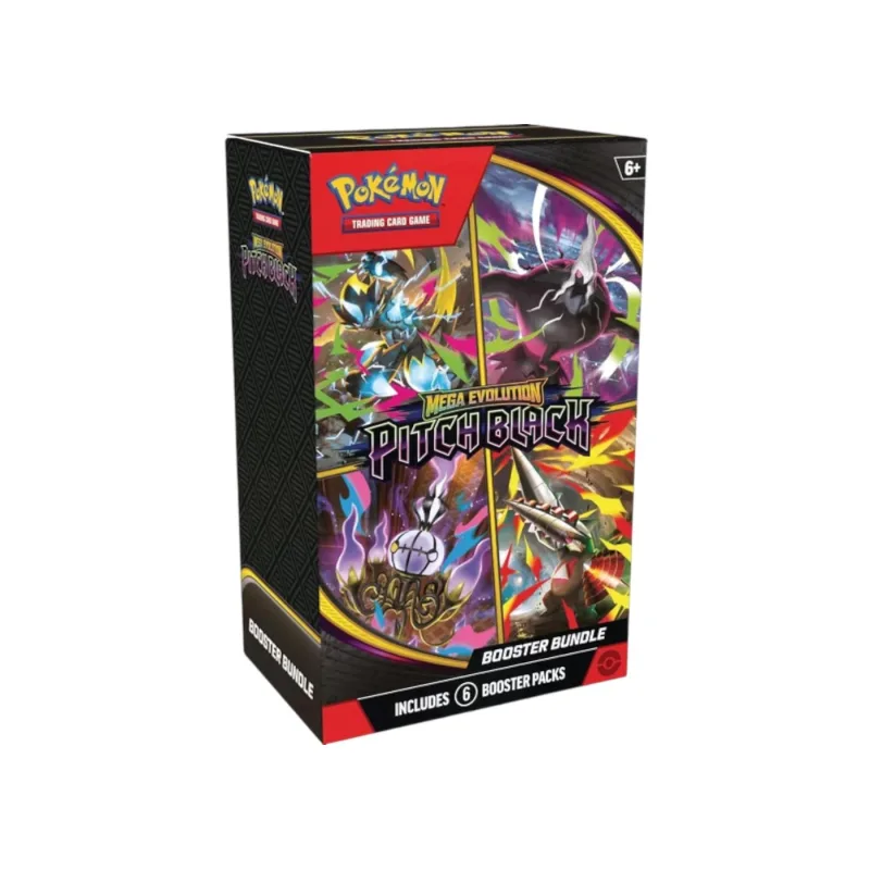 2026 Pokémon Mega Evolution Pitch Black Booster Bundle - OS