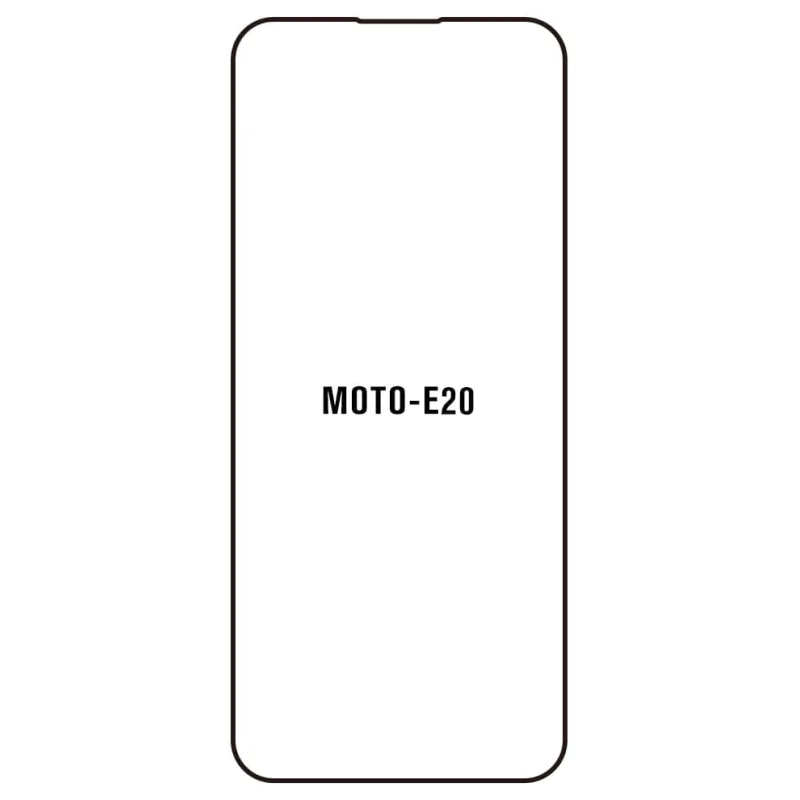 Sunshine Motorola E20 Predná Hydrogél ochranná fólia Strih: Predná 2, Typ fólie: Číra