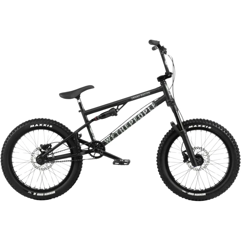 Wethepeople The Swamp Master 20" Freestyle BMX Bicykel (21.5"|Matt Black)