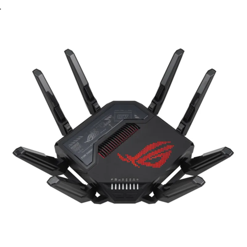 ASUS ROG Rapture GT-BE98 Quad-band WiFi 7 (802.11be) Gaming Router, support new 320MHz bandwidth & 4096-QAM, 2x10G ports