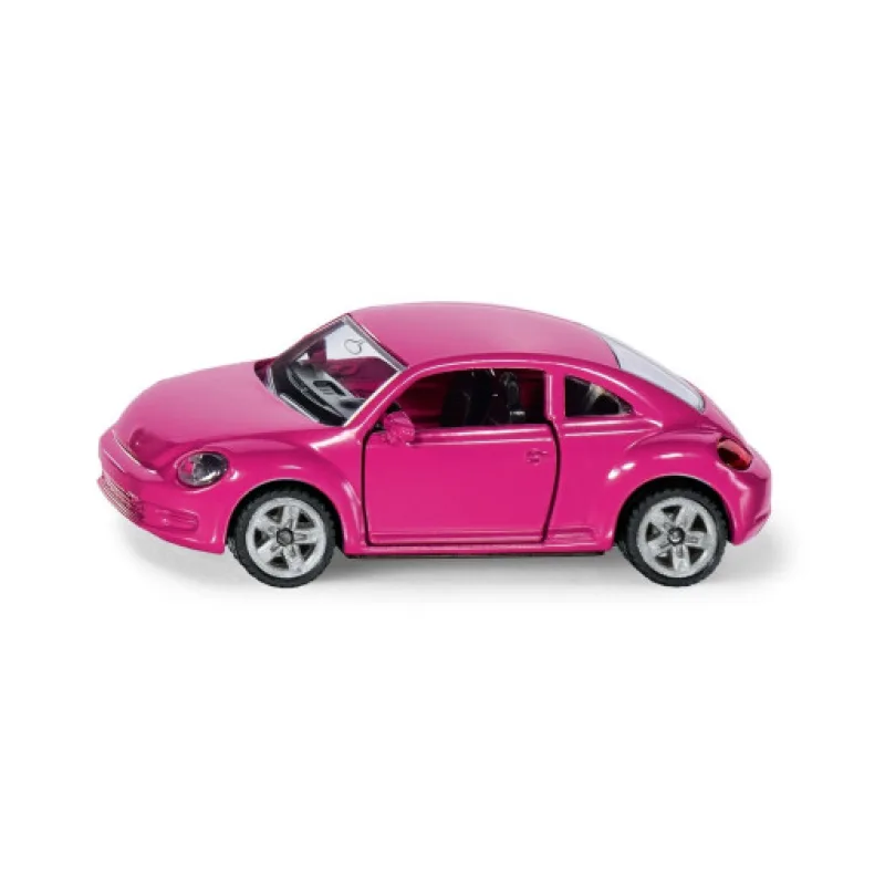 Siku blister - VW Beetle růžový s polepy