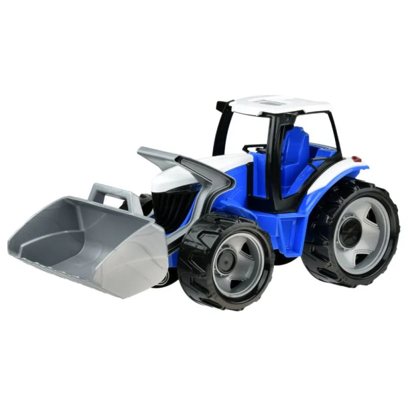 Lena Traktor s lyžicou modrá sivá