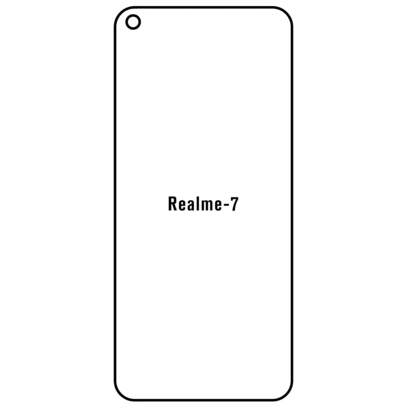 Sunshine Realme 7 5G Predná Hydrogél ochranná fólia Strih: Predná 1, Typ fólie: Anti-Spy (Privacy)